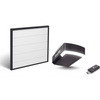 Kit Puerta de Garage 8x7 Pies (2.44 x 2.13 m) / Motor DC 1/2 HP / Insulada / Activación WiFi / Hasta 50 Controles / Lámina Calibre 26