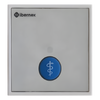 Módulo de Botón para Empotrar / 1 Tecla Iluminada con Realimentación Táctil y Audible / Lector RFID 125KHz Integrado / Comunicación RS485 / Señalización Luminosa de Estado de Alarma y Presencia Médic