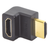 Adaptador HDMI de 90 Grados Macho a Hembra / Hacia Arriba / HDMI 2.0 4K@60Hz / Proporciona Flexibilidad Sin Doblar los Cables HDMI