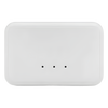 Repetidor inalámbrico para sensores SiX con batería de respaldo e indicadores LED de estado
