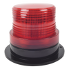 Burbuja Brillante de Larga Vida Útil, con 8 LEDs Color Rojo, Domo Rojo, 12Vcd