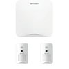 (AX HOME) KIT de Alarma AX HOME / Incluye: 1 Panel Wi-Fi / 2 Cámaras Inalámbricas + PIR / Batería de Respaldo / Compatible con Hik-Connect P2P y Hik-Partner PRO