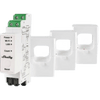 Medidor de Energía Trifásico / 400 A / Montaje Riel DIN / Wi-Fi + LAN + Bluetooth / Almacenamiento 60 Días / MQTT / Shelly Pro
