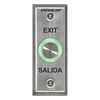Botón de Salida con Aro Iluminado Color Verde y Rojo / IP65 / Buzzer / Función Toggle (Enclavado) / Temporizador  / Relevador NC/NO/ Uso Exterior e Interior.