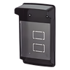 Carcasa Protectora Universal Color Negro con Tapadera de Acrílico / Medidas 245 × 143 × 83 mm / Compatible con Múltiples Modelos de Control de Acceso