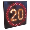 Pantalla para limite de velocidad