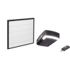Kit Puerta de Garage 18x9 Pies (5.49 x 2.74 m) / Motor DC 1/2 HP / Insulada / Activación WiFi / Hasta 50 Controles / Lámina Calibre 26