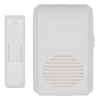 Timbre Inalámbrico Para Puerta Con 10 Tonos, Hasta 150m Linea de Vista, Con Receptor Inalámbrico Incluido, 110Vca