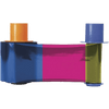 Ribbon para DTC1250e /DTC1000, YMCKO (Full Color)/ 250 imagenes para impresora DTC1250e