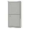Botonera de pared Sunnata con 2 botones de escena, RF 2.4 GHz, color Pebble, para sistema RadioRA 3