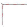 Brazo Articulado 4 mts (2+2) para Barreras Hikvision Serie DSTMG520 / Requiere Enganche Articulado
