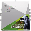 Energizador Ganadero / 10,000 Volts / 0.2 a 5.0 Joules Ajustable / 25 km Lineales / Alimentacion 90-260 Vca y 12 Vcd / Panel Solar / NEMA 2