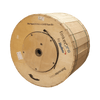 Carrete de 4 Kilómetros de Fibra Óptica Aérea Mini Figura 8, G.652D, Monomodo de 6 Hilos, Exterior, Span 80, Loose Tube