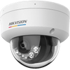 [ColorVu 3.0 + MD 3.0] Domo IP 2 Megapixel / Lente 2.8 mm / 30 mts IR + 30 mts Luz Blanca / Micrófono Integrado / ACUSENSE Lite / Exterior IP67 / IK08 / dWDR / PoE / Micro SD