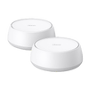 KIT 2 Routers Inalámbrico MESH Interior para Hogar / Doble Banda Wi-Fi 7 BE3600 Mbps / 2 Puerto 2.5 Gigabit WAN/LAN / 4 Antenas Internas / Operación Multi-Link MLO / Administración Mediante la App Deco (iOS, Android) / HomeShield