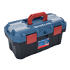 Caja de plástico Reforzada de 19 in. para Herramientas.