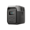 Estación de Energía Portátil Delta 3 1536Wh Litio LFP / 6 CA 1800 W (Máx. 3600W) / 2 USB-C 100W / Capacidad de Respaldo Ampliable / Cargador de Coche 10A a 12.6V / Conectividad WiFi y Bluetooth (App) / Carga Solar 500W Máx.