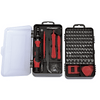 Kit de herramientas de reparación de dispositivos electrónicos de precisión de 115 piezas con estuche de almacenamiento.