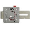 Kit de Protección para Ojo de Cerradura SC112 / Compatible con Detectores de Vibración Sísmica Serie SC / Placa Base y Cubierta de Acero / Instalación en Puertas de Bóvedas y Cajas Fuertes / Incluye Plantilla de Perforación