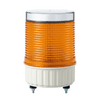 Luz LED destellante IP65, recargable solar en color Ámbar