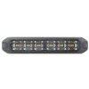 Luz Auxiliar Moldeable, 12 LEDs, Rojo / Claro