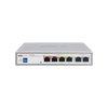 Switch PoE / Administración en la nube / Con 4 puertos 10/100 Mbsp PoE af/at / 2 Puertos Uplink 10/100 MBPS / Presupuesto 60 W / PoE hasta 250 metros / Soporta protocolo ONVIF