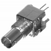 BNC Female Connector to 75 Ohm, Vertical PCB Mount.