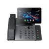 Teléfono IP Wi-Fi, terminal inalámbrica, videollamada, 20 líneas SIP, puertos Gigabit, PoE con puerto USB, Bluetooth.