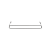 Barra para Aliviar Tensión o Peso Atrás de Patch Panel, Extendida de 7 Pulgadas, Montaje Invertido, Color Negro