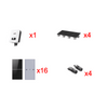 Kit Solar Interconexion / 10kW 220Vca / Inversor AFORE / Montaje Incluido