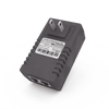 Adaptador de pared / Inyector PoE / 48 Vcc / 0.5 A / Controlado por chip IC / Protección contra OV, OC, SC, UV/ Fácil de instalar