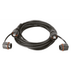 Patch Cord Cat6A IndustrialNet, UTP, Con Plug Industrial y Tapa en Cada Extremo, 1 Metro (3.28 Pies)