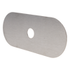 Tapa de Refacción para Cubierta de Torniquetes Hikvision DS-K3G411 / Cubre orificios para montaje de Terminal Facial en caso de NO uso