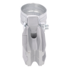 Aislador de Paso o Esquina con Abrazadera / 1 Pulgada (25 mm) / Resina Virgen 100% / Anti-Arqueo / Acero Galvanizado / Poste Cerco Eléctrico