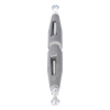 Conector de refacción para cadena de riel tipo T.