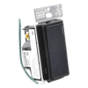 Apagador auxiliar Sunnata de pared para control de 3 vías o escalera, 120 V, compañero cableado del apagador principal del sistema RadioRA 3, color negro mate (Midnight)