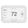 Termostato inteligente con pantalla táctil de 5 pulgadas, control de calidad de aire (IAQ), hasta 4H/2C bomba de calor, Wi-Fi, Bluetooth y Matter, color blanco