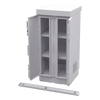 Gabinete de Seguridad de Lámina Galvanizada  para Almacenamiento de Baterías (Hasta 6 baterías PL110D12).