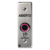 Interruptor IR NoTouch® de Acero Inoxidable, Montaje Delgado, Caja Posterior, ABIERTO