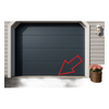 Sello Plastico Rigido y Flexible P/ Puertas D/ Garage D/ 9 Pies D/ Ancho