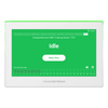 Estación de Intercomunicación SIP con Wi-Fi 6, Bluetooth y Control Total para Agendamiento de Salas y Edificios Inteligentes (Color Blanco)