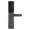 Cerradura Digital JULIUS / Sensor de Huella con Inteligencia Artificial / Registro de 100 Huellas y 100 Códigos / Bloqueo Automático / Modo Niños / IP54 / Incluye 2 Llaves de Alta Seguridad y 4 Tarjetas MIFARE