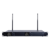 Receptor Inalámbrico Dual Canal Digital U-Band | 4 Bandas de Frecuencia (470-830 MHz) | Transmisión Digital pi/4-DQPSK | Pantalla TFT-LCD 2.2