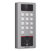 (PoE / 2 Relays) Teclado con Lector Físico de QRs para Exterior Antivandálico IP65 & IK09 con función de Videoportero Multiapartamento / Tarjeta, Código QR, PIN o App HikConnect  / Cámara 2 MP compatible con NVRs /