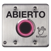 Interruptor IR NoTouch® de Acero Inoxidable, Salida Doble, ABIERTO