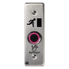 Interruptor IR NoTouch® de Acero Inoxidable, Montaje Delgado, Caja Posterior, Símbolo de puerta