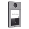 Videoportero IP 2 Megapixel / Llamada y Apertura Remota desde App Hik-Connect / PoE / Exterior IP65 + Antivandalico IK08 / 1 Departamento / Apertura con Tarjeta / Soporta 2 Puertas y hasta 6 Monitores