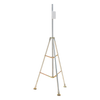 Kit de Montaje de Tripie con Mástil de 3 metros Ideal para instalar Antenas, Radios, Cámaras, etc...