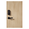 Cerradura Inteligente con Huella Digital LNDU HK01W / WiFi Integrado / Compatible Apple HomeKit / Teclado Táctil / 8 Baterías AA / Escaneo iPhone-Apple Watch-Fob / Bloqueo Manual y Automático / Exterior IP54