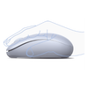 Mouse Inalámbrico 2.4G 800/1200/1600/2400 DPI | Función de 3 botones | Alcance 10m | Silencioso |  Ergonómico | Anti-caída y Anti-interferencias | Batería Alcalina AA incluida  | Color Dusty Blue.